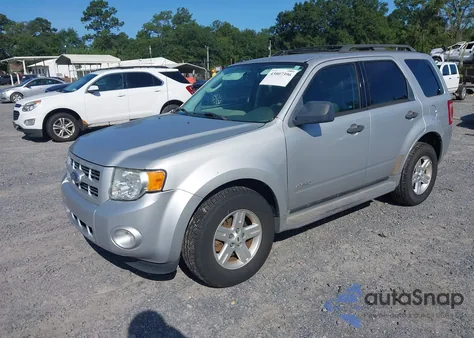2009 Ford Escape Hybrid Limited из США, поврежденный, VIN 1FMCU49349KD00174